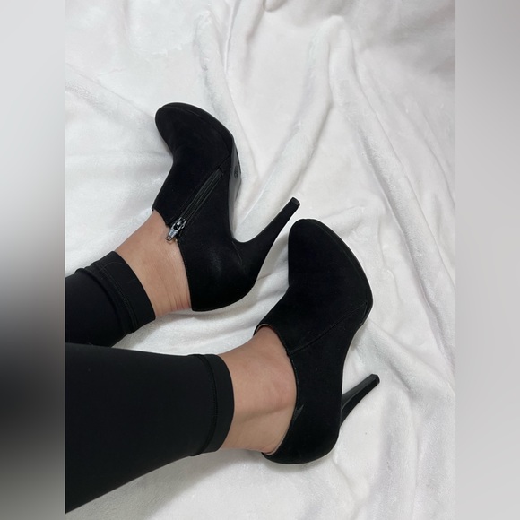 Merona black booties - Picture 5 of 7